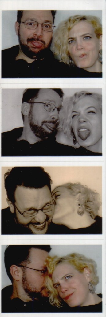 Artemis and Yannos photo booth strip